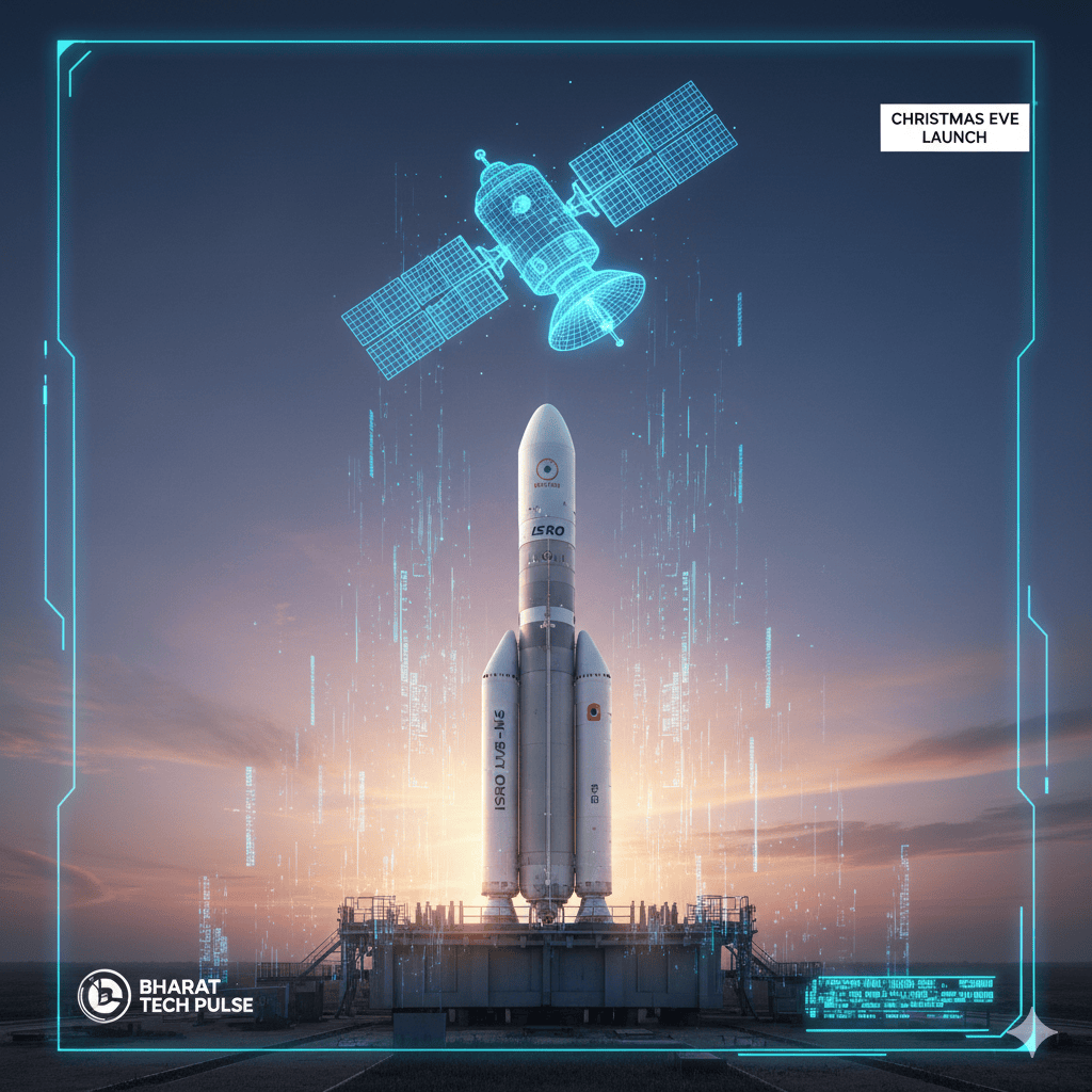 ISRO’s “Bahubali” Ready for Christmas Eve: LVM3-M6 to Launch World’s Largest Communication Satellite